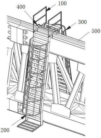 一种爬梯及架桥机的制作方法