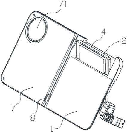 一种具有无线充电功能的航空座椅餐桌板结构的制作方法