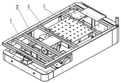 agv小车结构原理示意图图片