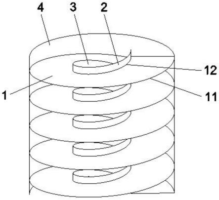 一种螺旋降液塔板及蒸馏塔的制作方法