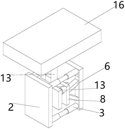 一种建筑学防震缝防碰撞装置的制作方法