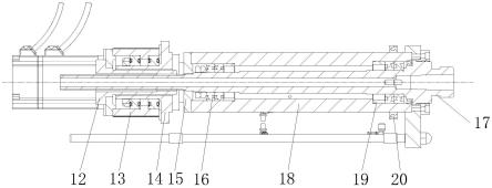 TSD22双伺服钻孔攻牙动力头的制作方法