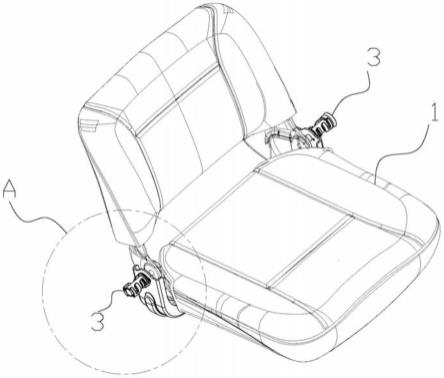 一种轮椅车或代步车的扶手调节结构的制作方法