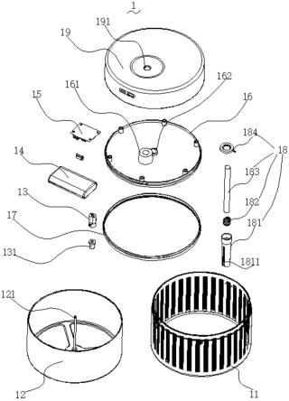 一种莫尔条纹加湿器的制作方法