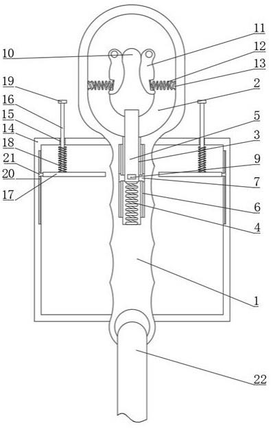 一种输电线路登塔防坠落工具的制作方法