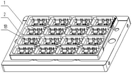 翻转式组合模具组件及用于加工摄像头支架的模具的制作方法