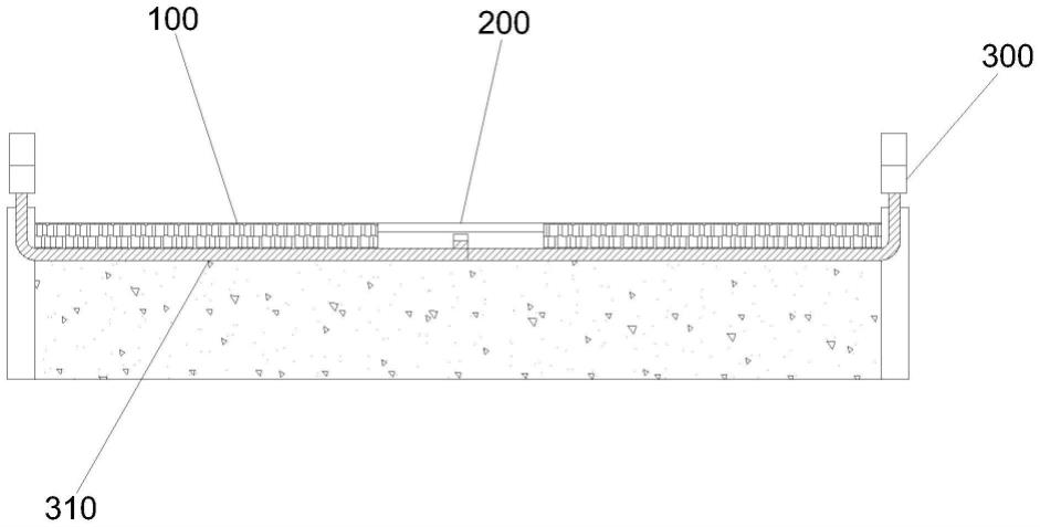 一种发光路面及其施工方法与流程