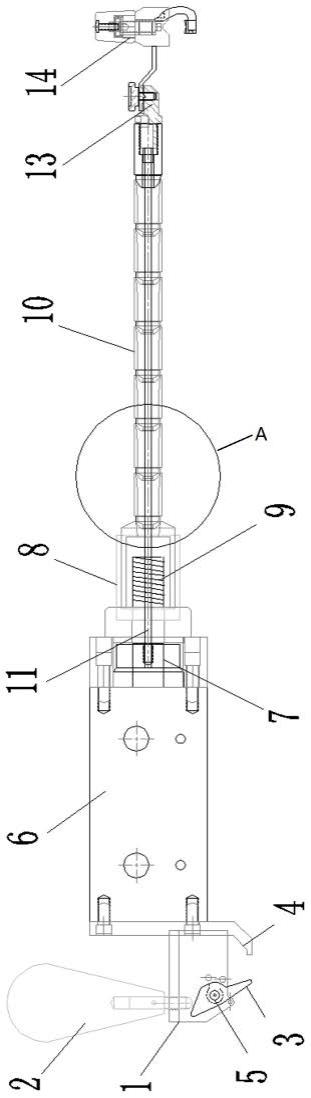 一种软轴牵开固定器的制作方法