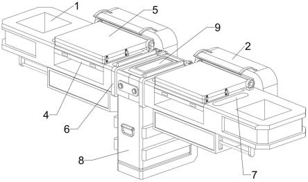 一种凉亭用具有自动清理功能的折叠座椅的制作方法