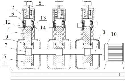 一种油田分缸变量往复式注聚泵撬装的制作方法