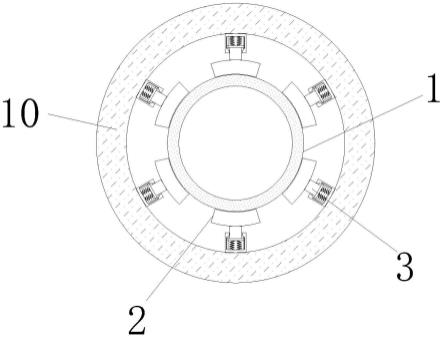 一种市政建设用抗震型的电缆保护管的制作方法