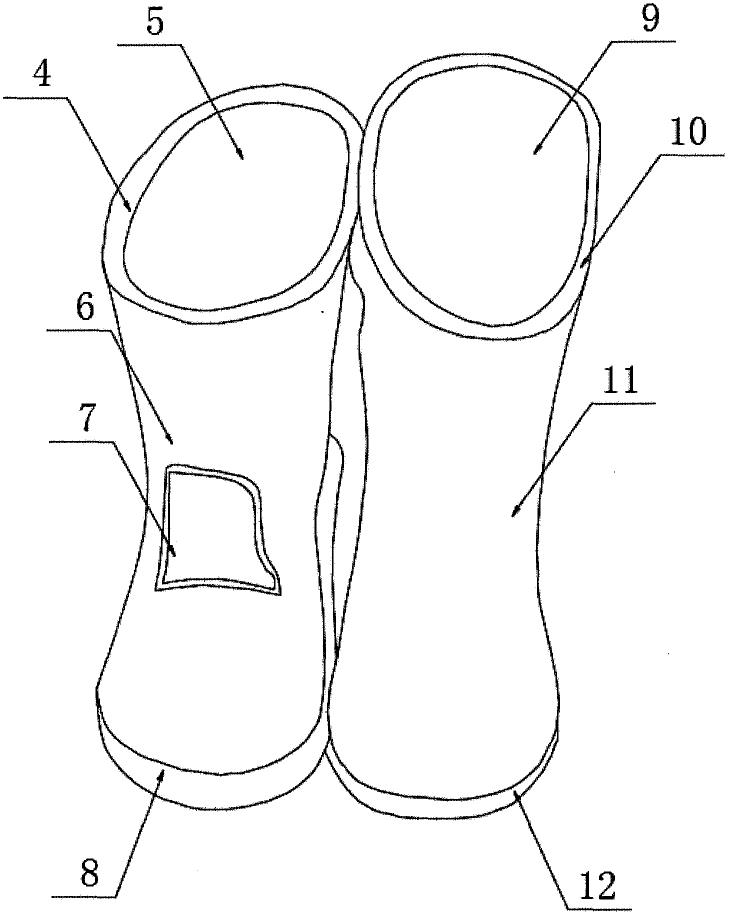 一种仿皮革的注塑玩具鞋子的制作方法