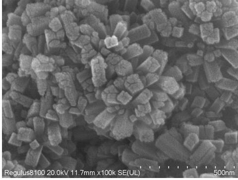 三维棱柱状氧化锰分子筛催化材料的制备及在降解有机污染物中的应用
