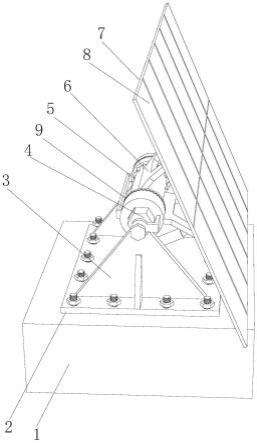 一种光伏板用安装固定装置的制作方法