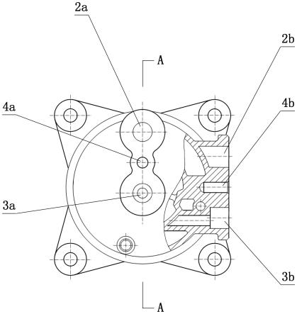 一种汽车空调压缩机后盖铸造坯体及后盖的制作方法