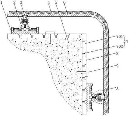 一种房建护墙角结构的制作方法