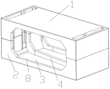 一种副仪表板组合包装箱的制作方法