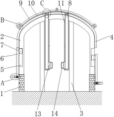 一种肉用犊牛养殖用温室