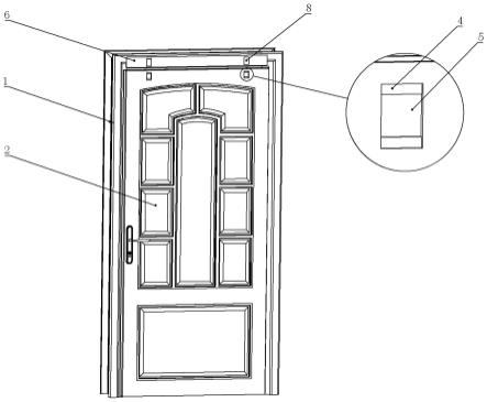 一种超窄边框内外平齐铝包木门的制作方法