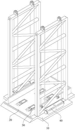 立体车库堆垛机的曳引系统的制作方法