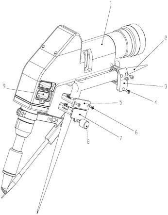 一种便于组装及光路检修的激光焊接枪的制作方法