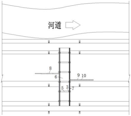 宽滩游荡性河道上码头结构及其施工方法与流程