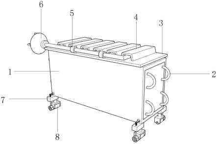 一种卧式冷凝器用散热装置的制作方法