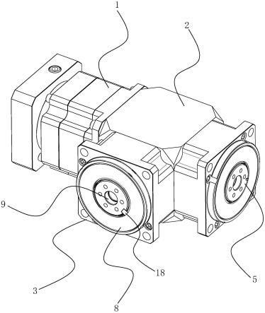 一种法兰式双输出减速机的制作方法