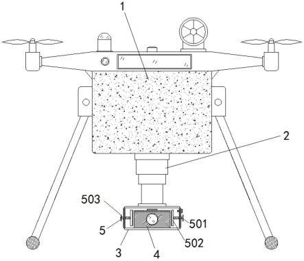 一种旋翼无人机航拍镜头保护组件的制作方法