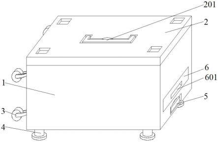 一种地理测绘用工具箱的制作方法