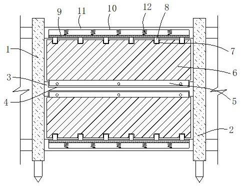 一种具有抗风结构的建筑施工用装配式围栏的制作方法