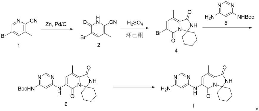 化合物Tomivosertib的合成新方法与流程