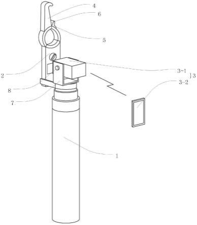 一种低压架空线路电流测量及巡视装置的制作方法