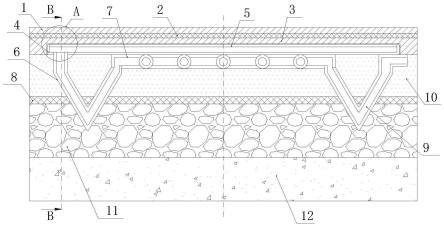 一种基于环保工程施工的雨水导流用透水路面结构的制作方法