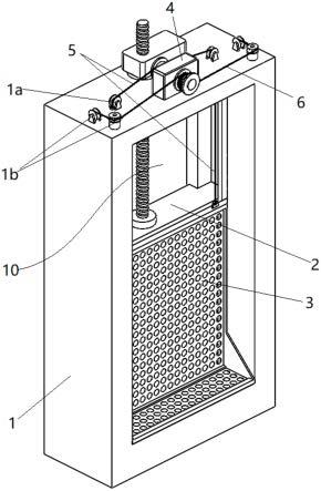 一种水闸施工用闸门框固定装置的制作方法