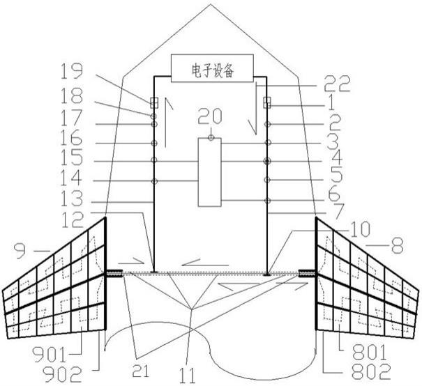 一种飞机鸭翼液冷散热装置的制作方法