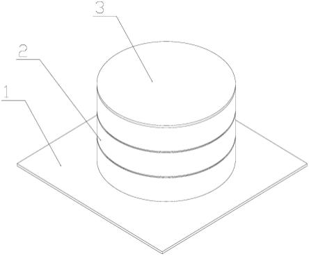 一种旋转中岛展示架的制作方法