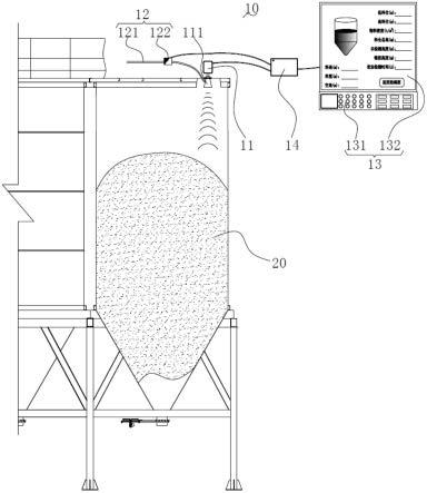 一种粉料存量实时自动检测系统的制作方法