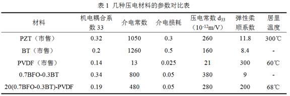 一种PVDF基压电传感器及其制备方法与流程