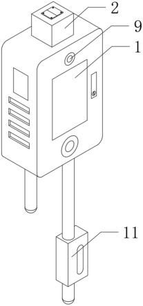 一种具有壁挂式插枪组件的户外充电装置的制作方法