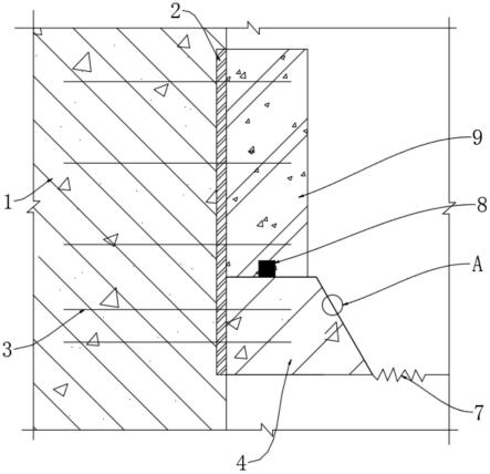 一种既有混凝土建筑物与土工膜连接结构的制作方法