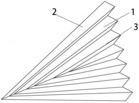 一种侧面扇形折叠式天窗防虫网的制作方法