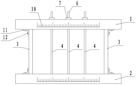 线盒间距控制模具的制作方法