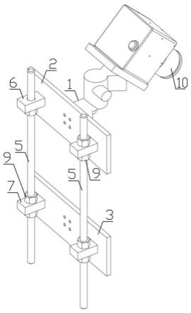 用于变电站露天引下线监测的相机安装平台的制作方法