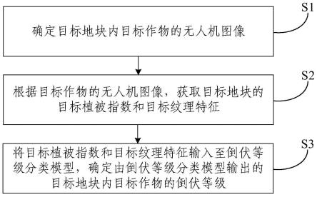 一种作物倒伏无人机监测方法及装置