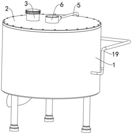 硫酸盐的烘干装置的制作方法