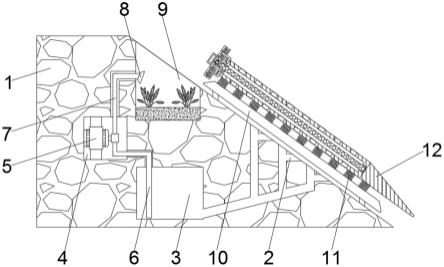 一种水利用环保绿化型护坡装置的制作方法