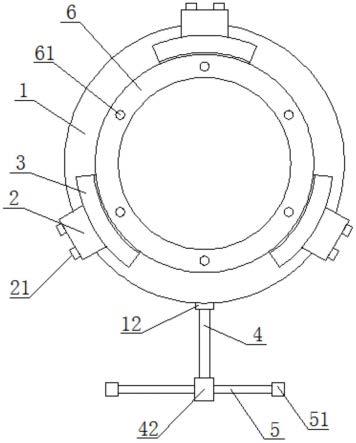 一种阀体三角定位夹具的制作方法