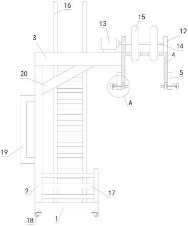 一种建筑施工挂篮行走结构的制作方法