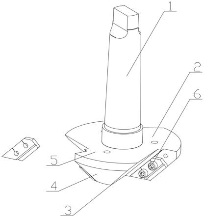 搪瓷管管孔倒角刀的制作方法